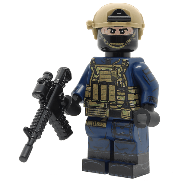 United Bricks Military Building Minifigure SAS Operative Urban