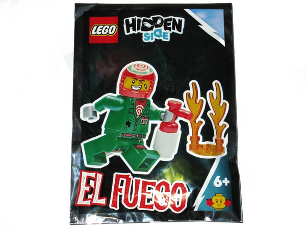 LEGO Hidden Side: El Fuego minifig Fire Extinguisher 792004 Foil Pack
