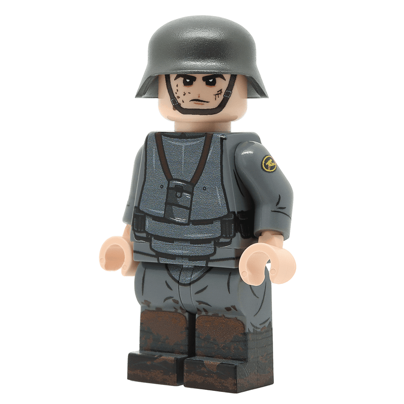United Bricks Military Building Minifigure German Machine Gun Team