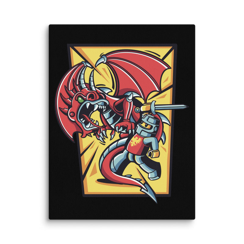 Bricks And Dragons v2 Minifigure Canvas