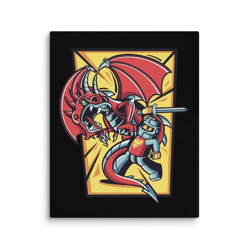 Bricks And Dragons v2 Minifigure Canvas