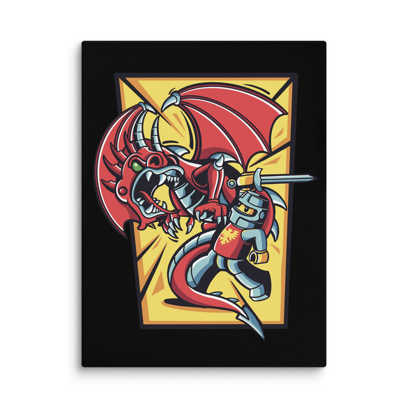 Bricks And Dragons v2 Minifigure Canvas