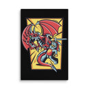 Bricks And Dragons v2 Minifiguren-Leinwand