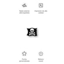 Jolly Rogers Skelett Pirat Crossbones Flagge Custom-geformte Kissen