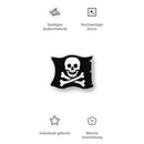 Jolly Rogers Skelett Pirat Crossbones Flagge Custom-geformte Kissen