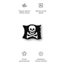 Jolly Rogers Skelett Pirat Crossbones Flagge Custom-geformte Kissen