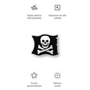 Jolly Rogers Skelett Pirat Crossbones Flagge Custom-geformte Kissen