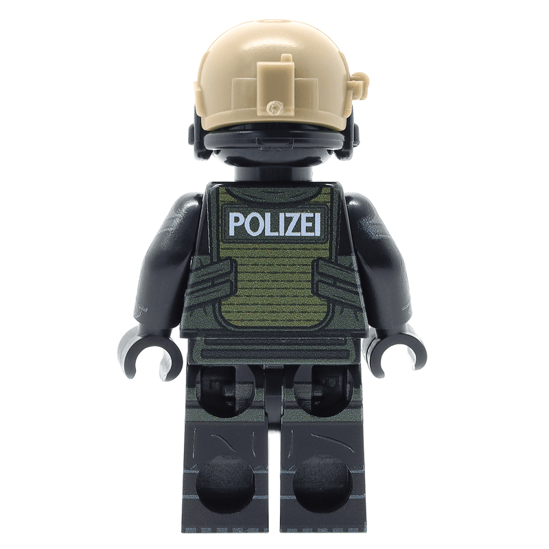 Custom Lego SWAT Officer Minifigure with Brickarms Algeria