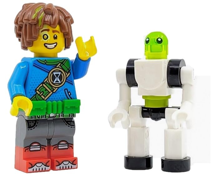 LEGO DREAMZzz: Mateo and Z-Blob Minifigure Paper Bag 552301