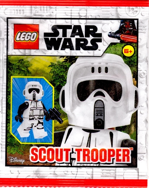 LEGO Star Wars Biker Scout Trooper Minifigure 912307 paper Bag