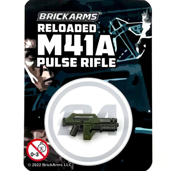 Brickarms M41A v2 Pulse Rifle RELOADED Medium Olive Gunmetal