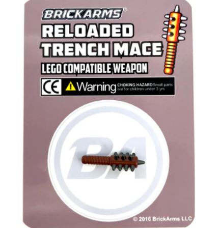 BrickArms Reloaded Overmolded Trench Mace