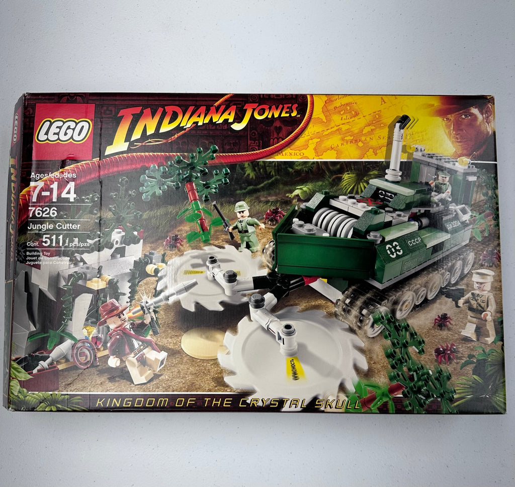 Lego Indiana Jones Cutter Open Box Sealed Bags
