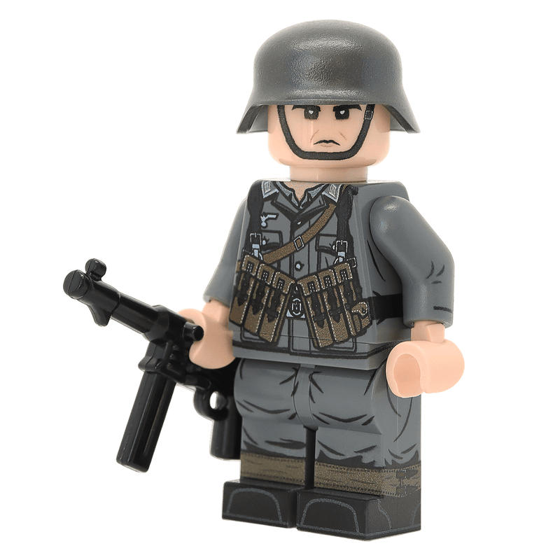 United Bricks WW2 Military Building Minifigure German NCO (Mid-late war) Soldier