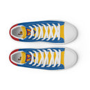 Vintage Dragon 2 Schild Herren High Top Canvas Schuhe