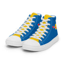Vintage Space Men’s High Top Canvas Shoes