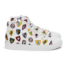 Vintage Castle Shield Herren High Top Canvas Schuhe