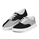 Vintage Castle Falcon Shield Herren Schnürschuhe aus Segeltuch