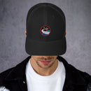 Trucker-Kappe mit Vintage-Raum-Logo 7