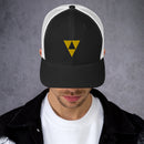 Trucker-Kappe mit Vintage-Weltraum-Logo 3