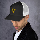 Trucker-Kappe mit Vintage-Weltraum-Logo 3