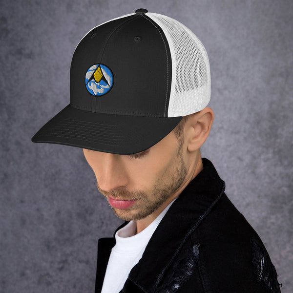 Vintage Space Logo 5 Trucker Cap Hat