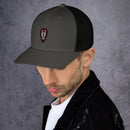 Vintage Castle Scorpion Shield Trucker Cap Hat