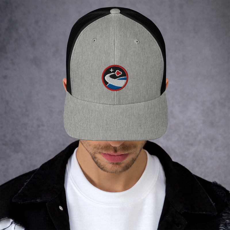 Vintage Space Logo 7 Trucker Cap Hat