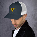 Trucker-Kappe mit Vintage-Weltraum-Logo 3