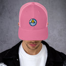 Trucker-Kappe mit Vintage-Raum-Logo 5