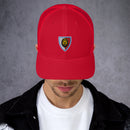 Vintage Castle Lionface Schild Trucker Cap Hut