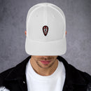Vintage Castle Scorpion Shield Trucker Cap Hat