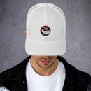 Trucker-Kappe mit Vintage-Raum-Logo 7