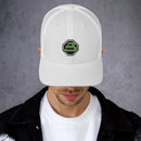 Trucker-Kappe mit Vintage-Raum-Logo 8