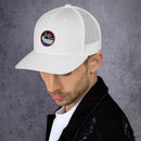 Trucker-Kappe mit Vintage-Raum-Logo 7