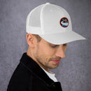 Trucker-Kappe mit Vintage-Raum-Logo 7
