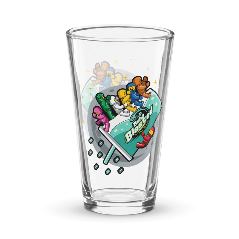 Baha Blasted Spaceman Shaker pint glass