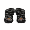 Black Skeleton Flip Flops