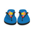 Flip-Flops im Vintage-Weltraum-Stil