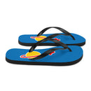 Flip-Flops im Vintage-Weltraum-Stil