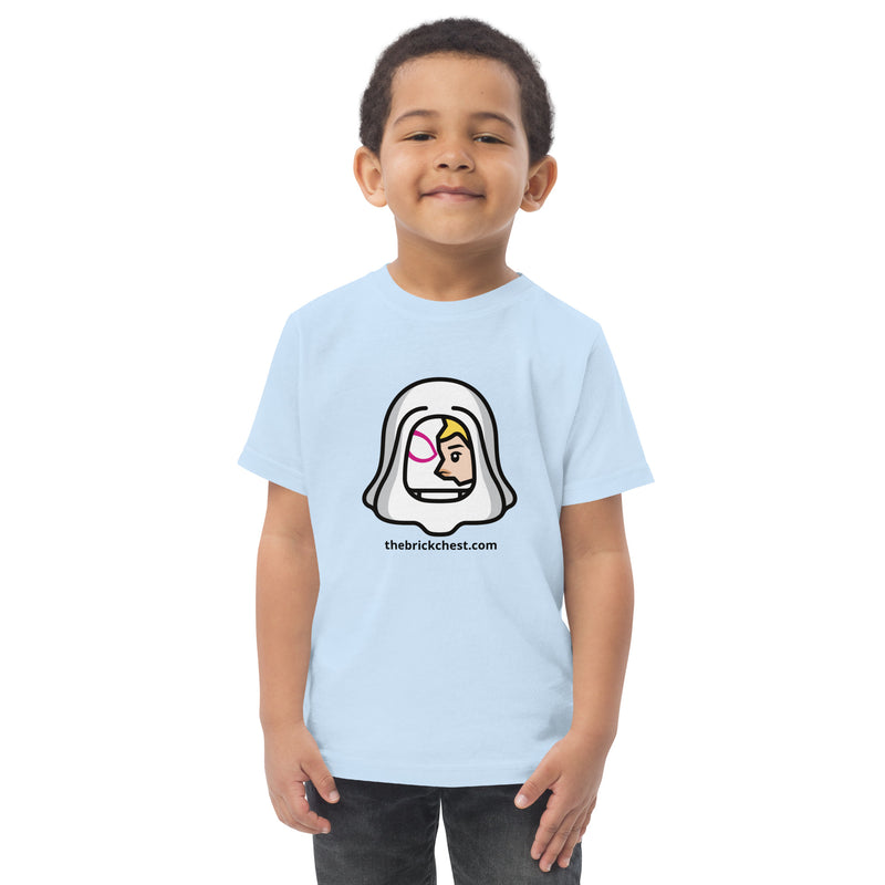 Custom Building Brick Lego Style Spidey Ghost Gwen Minifigure Head cotton kids t-shirt toddler