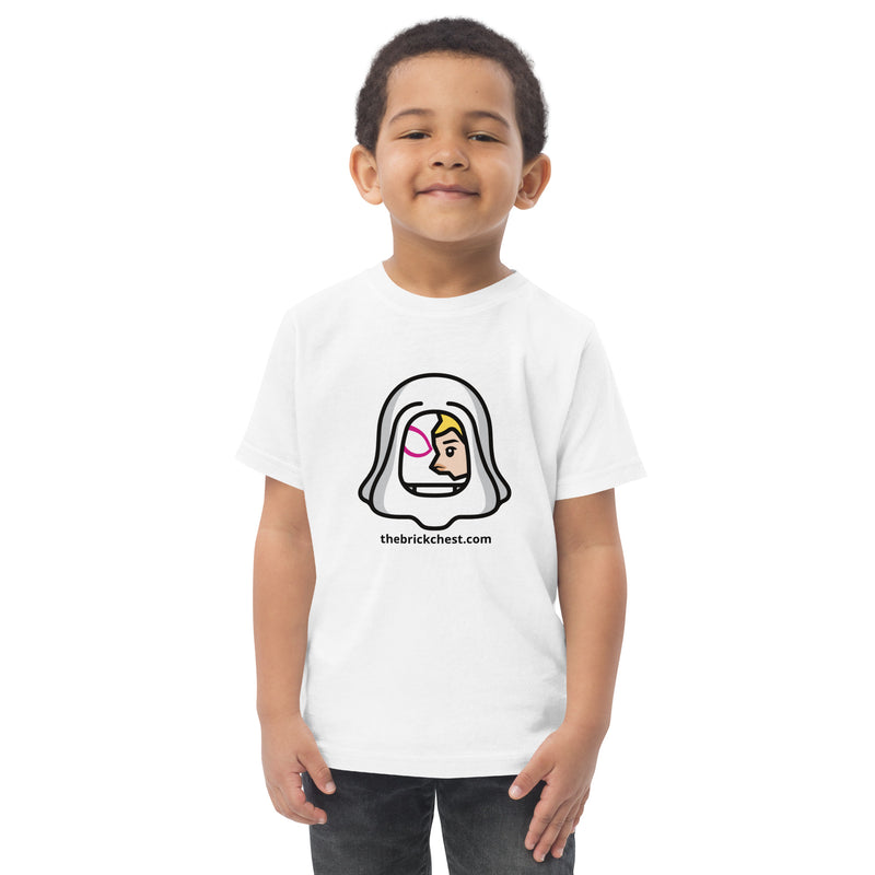 Custom Building Brick Lego Style Spidey Ghost Gwen Minifigure Head cotton kids t-shirt toddler