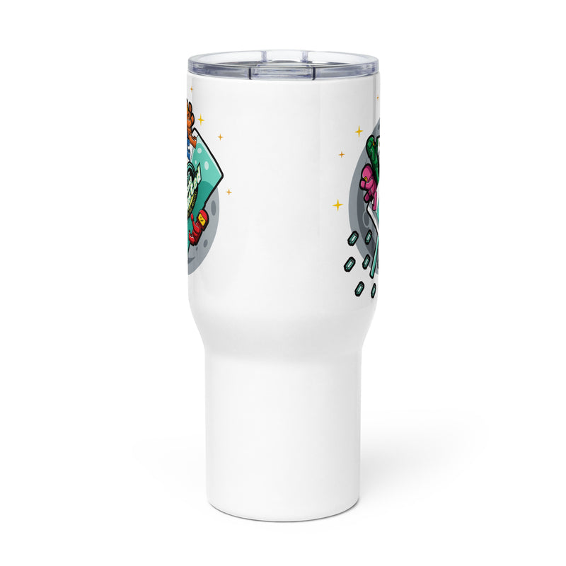 Baha Blasted Spaceman Travel mug with a handle