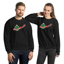 Vintage Christmas Space Planet Unisex Sweatshirt