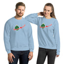 Vintage Christmas Space Planet Unisex Sweatshirt