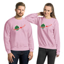Vintage Christmas Space Planet Unisex Sweatshirt