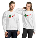 Vintage Christmas Space Planet Unisex Sweatshirt