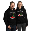 Merry Brickmas Santa Minifigure Christmas Tree Unisex Hoodie