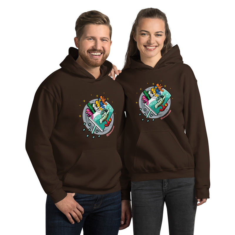 Girlbricksalot Baha Blasted Spaceman Unisex Hoodie