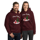 Merry Brickmas Santa Minifigure Christmas Tree Unisex Hoodie